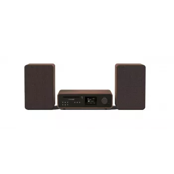 Pure Classic Stereo HiFi-Audiosystem 100W DAB+ Bluetooth Wi-Fi CD Juoda walnut