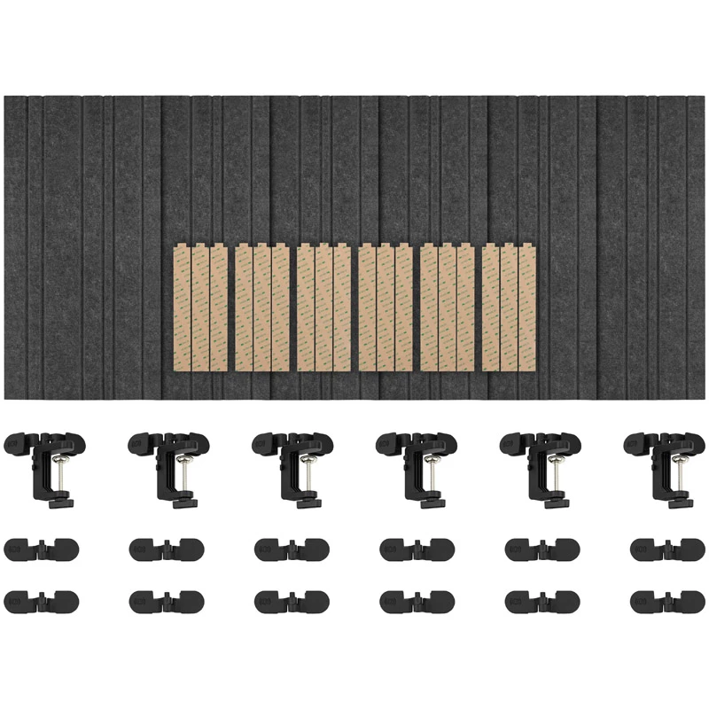 Streamplify ACOUSTIC PANEL - 6 vnt. komplektas, pilka