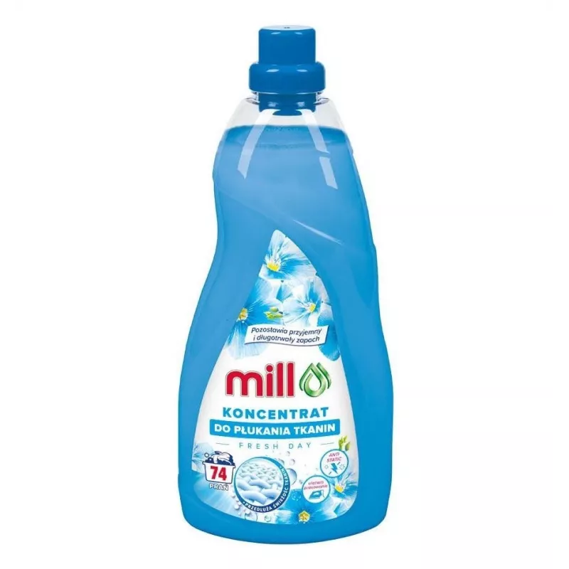 MILL Fresh Day audinių minkštiklio koncentratas, 2 l