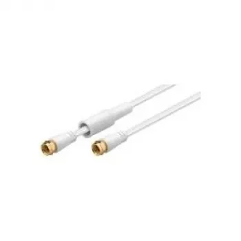 Wentronic 67287-GB koaksialinis kabelis, baltas