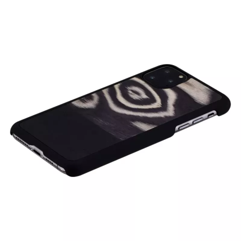 man and wood išmaniojo telefono dėklas iPhone 11 Pro Max — leopardinis juodas raštas
