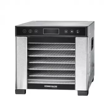 Maisto džiovyklė Rommelsbacher DA 650 600 W nerūdijantis plienas, 0,5 m², 35–75 °C, 7 padėklai