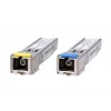 SFP WDM šviesolaidžio siųstuvų-imtuvų pora Extralink 1,25G 1310/1550nm vienmodis 3km SC DOM