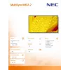 NEC MultiSync M651-2 Kiosk dizainas 165,1 cm (65 colių) LED 500 cd/m² 4K Ultra HD juoda Integruotas procesorius