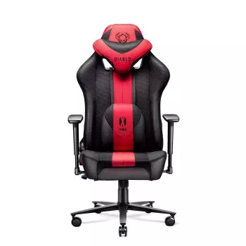 Diablo X-PLAYER 2.0. įprasta žaidimų kėdė Crimson anthracite