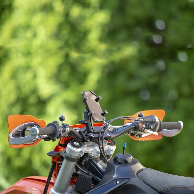 RAM Mounts X-Grip telefono laikiklis su vairo U formos varžto pagrindu