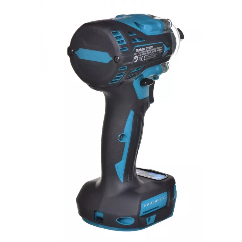 MAKITA DTW301Z elektrinis smūginis suktuvas / smūginis variklis 1/2 18V juodas, mėlynas