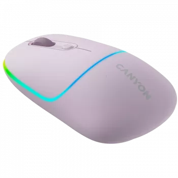 CANYON pelė MW-22 2in1 BT/ Wireless Pearl Rose