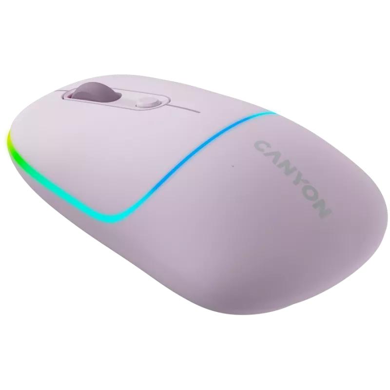 CANYON pelė MW-22 2in1 BT/ Wireless Pearl Rose