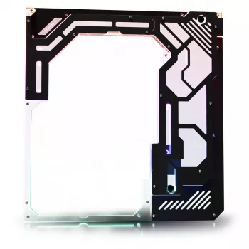Case side panel Singularity Spectre 4 Aevum Dual Loop Side Panel Acrylic Clear Juoda