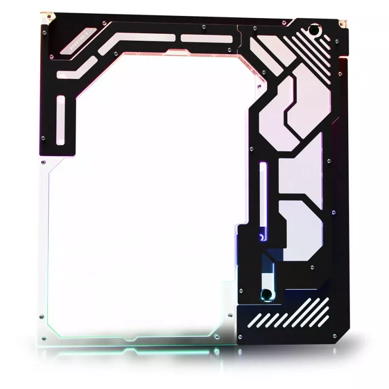 Case side panel Singularity Spectre 4 Aevum Dual Loop Side Panel Acrylic Clear Juoda