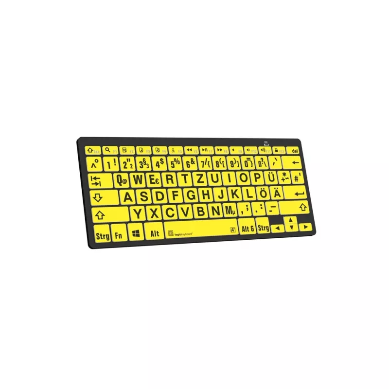 Universali belaidė klaviatūra Logickeyboard LKB-LPBY-BTPC-DE