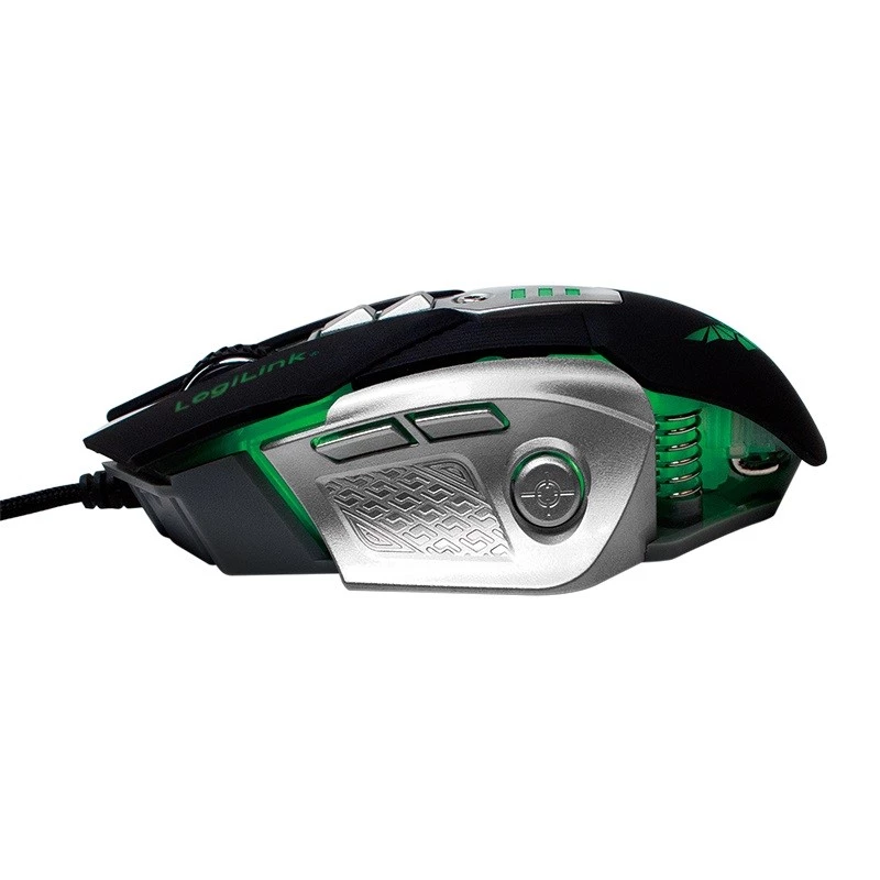 USB žaidimų pelė su papildomais svareliais