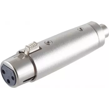 XLR į RCA adapteris ShiverPeaks 55063 — subalansuotas XLR (kištukas) į nesubalansuotą RCA (lizdas) jungtį