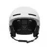 Atviras šalmas POC Obex MIPS — liejimo formoje suformuotas kietas kevalas, M/L (55–58 cm), ABS kevalas, EPS putos, matinis baltas, 500 g