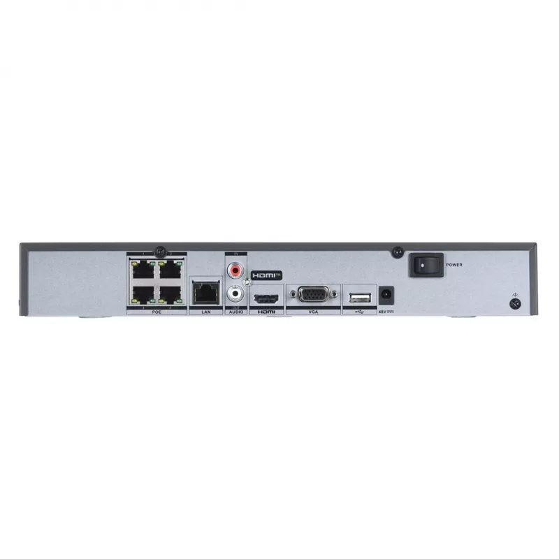 Tinklo vaizdo registratorius Hikvision DS-7604NXI-K1/4P 4 kanalai 4K