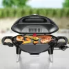 ROMMELSBACHER BBQ 4000, 2200 W, grilis, elektrinis, 300 °C, stalinis, rūdžių spalvos