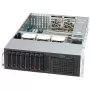 Supermicro 3U 8x 3,5 col. karštai keičiama SAS/SATA serverio važiuoklė 2x 800W