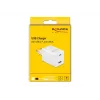 Įkroviklis DeLOCK USB GaN Įkroviklis USB Type-C PD 3.0 ir USB Type-A 48 W