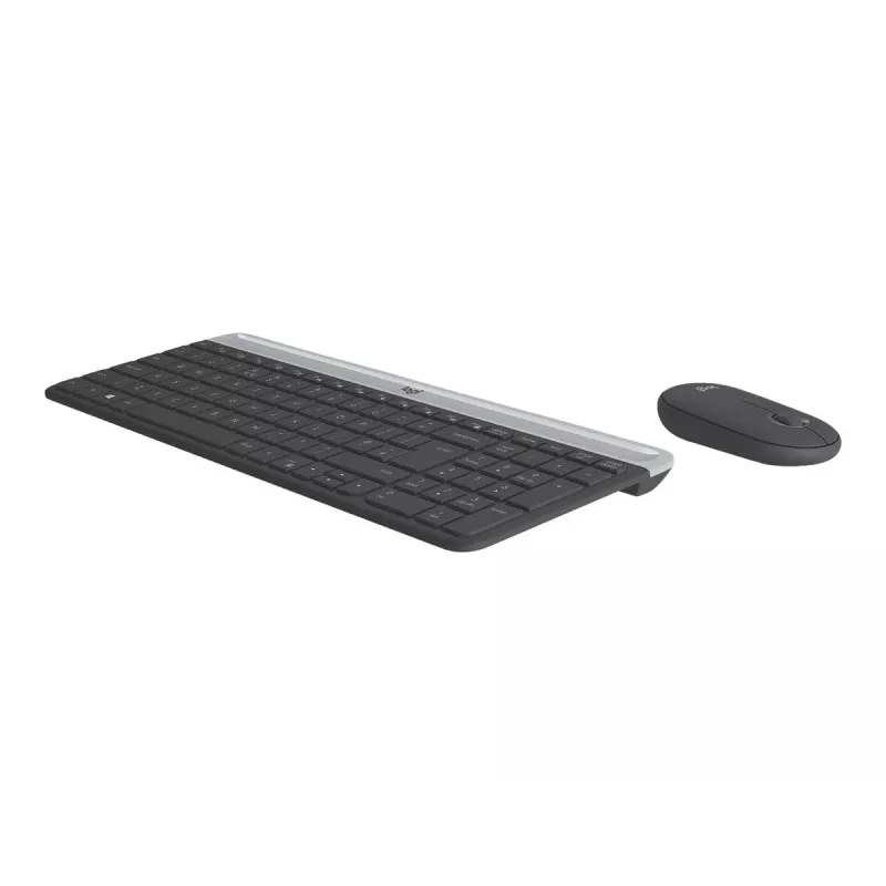 Klaviatūros ir pelės rinkinys Logitech MK470 plonas Combo