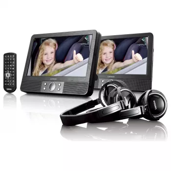 Nešiojamas DVD grotuvas Lenco MES-415 22.9 cm 802 x 480 pikselių juodas