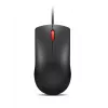 Laidinė USB-A pelė Lenovo 120 — juoda, abiem rankoms tinkama, 1600 DPI, 3 mygtukai, 1,5 m laidas