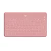 Logitech Keys-To-Go - Klaviatūra - Bluetooth - QWERTY - Ispanų - Blush Pink - skirta Apple iPad/iPhone/TV