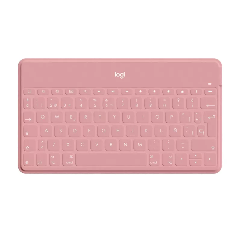 Logitech Keys-To-Go - Klaviatūra - Bluetooth - QWERTY - Ispanų - Blush Pink - skirta Apple iPad/iPhone/TV