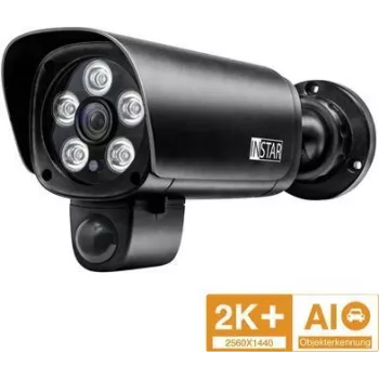 Lauko IP kamera Instar IN-9408 — 2K raiška, LAN ir WLAN ryšys