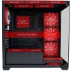 LC-Power Enclosure MidiTower 715B juodas USB3.2/Audio be maitinimo šaltinio SEAMLESS_X (LC-715B-ON)