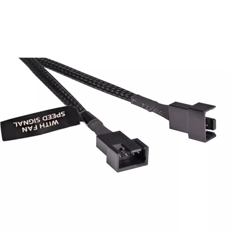 Kabelio ilgintuvas Alphacool 18674 Plastikinis Juodas 300 mm