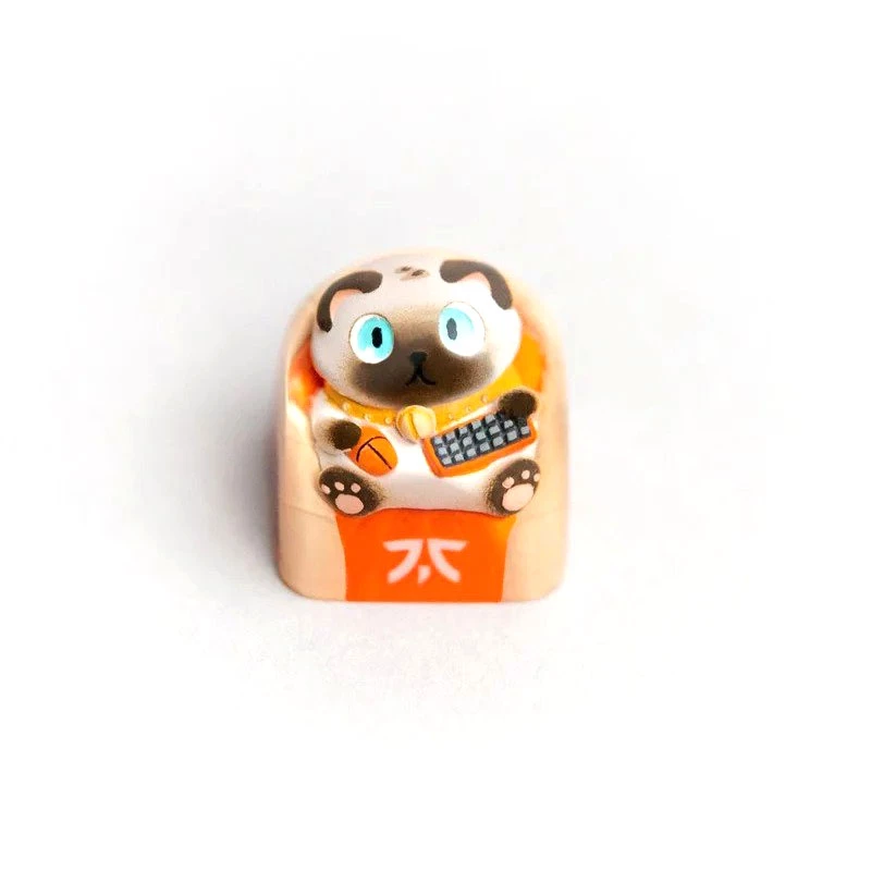 Keycap set Triton Fnatic Artisan Loeya — Oranžinė
