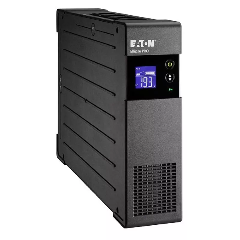 Nenutrūkstamojo maitinimo šaltinis EATON Ellipse PRO 1600 FR, linijinis-interaktyvus 1,6 kVA / 1000 W, bokštinis, 8 E tipo lizdai, LCD