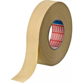 Maskuojamoji popierinė juosta Tesa Maler Krepp 4322, 38 mm x 50 m, stipriai krepuota, labai didelio sukibimo