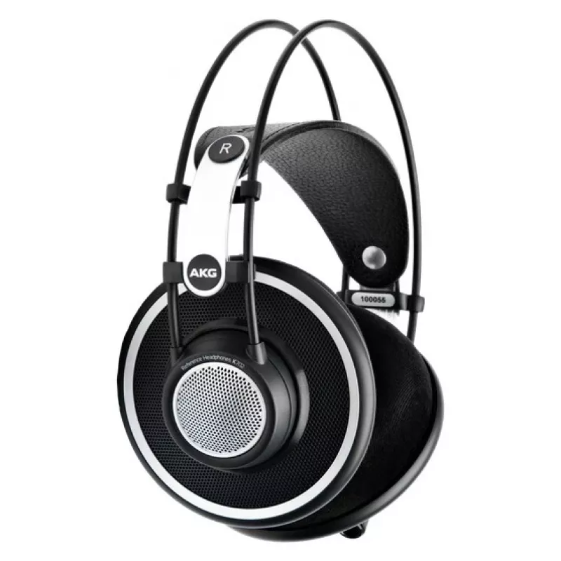 Ausinės AKG K702 laidinės muzikai juodos/pilkos 10-39800 Hz