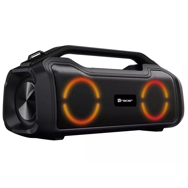 Stereo nešiojamas garsiakalbis TRACER BigBoy TWS Bluetooth 40W RMS, Bluetooth 5.3, 12h baterija, juodas