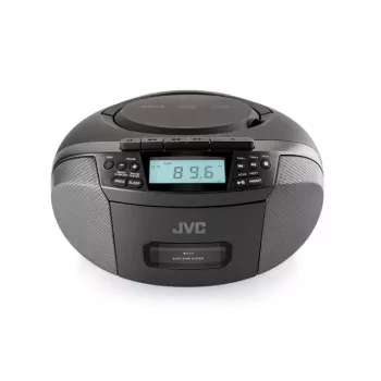 Radijo grotuvas JVC RC-E444B juodos spalvos su CD grotuvu ir FM imtuvu