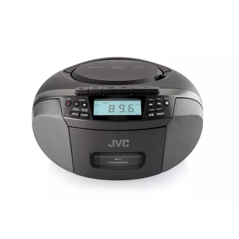 Radijo grotuvas JVC RC-E444B juodos spalvos su CD grotuvu ir FM imtuvu