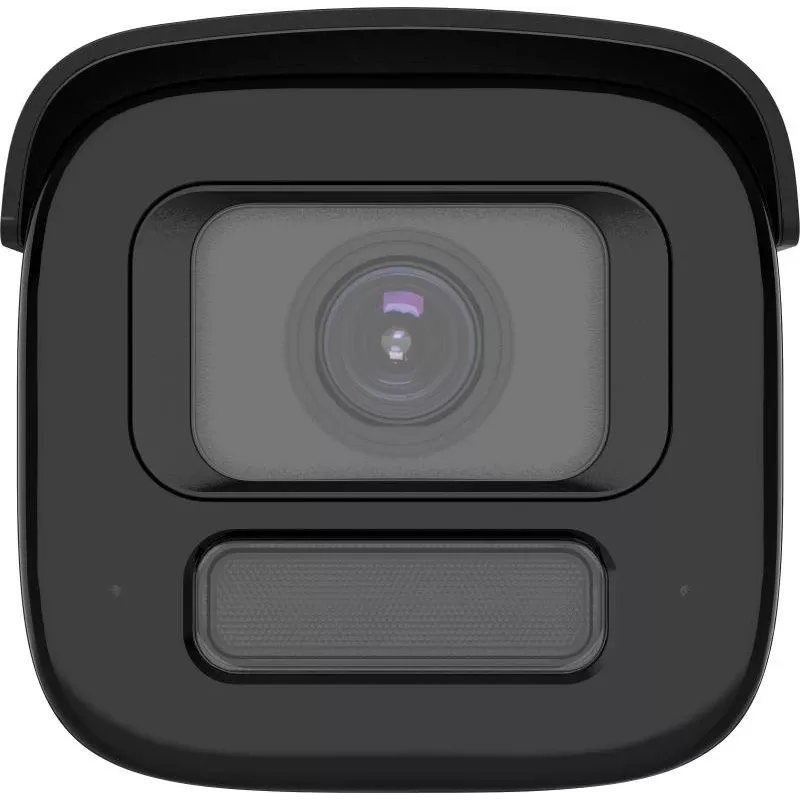 Hikvision Pro serijos ColorVu 4 MP motorizuota varifokalinė IP kulkos formos kamera, 2,8–12 mm, 1/1,8 colio CMOS, laidinė, vidaus / lauko, balta