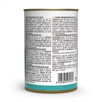 SCHESIR tunas su kumpiu sultinyje - drėgnas kačių maistas - 140 g