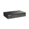 Nevaldomas komutatorius D-Link DMS-108P/E 8 prievadų 2,5G PoE++ 40 Gbit/s