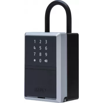 Raktų dėžutė ABUS 797 plieninė juoda sidabrinė kodinė spyna 82,5x63x179mm