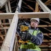 Akumuliatorinis siaurapjūklis DeWALT DCS369N-XJ, bešepetėlis variklis, belaidis, pjovimo gylis medienoje 9 cm, pliene 4 cm, 2800 smūgių/min., 1,43 kg
