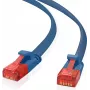 Pataisos kabelis Helos Ultra Slim RJ-45 m–m 7,5 m UTP Cat 6 Flat