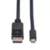 ROLINE DisplayPort laidas, DP ST - Mini DP ST 2,0m (11.04.5635)