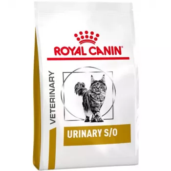 Sausas kačių ėdalas Royal Canin Urinary S/O 3,5 kg – veterinarinė dieta šlapimo takų palaikymui, paukštiena, baltymai 34,5 %, riebalai 15 %