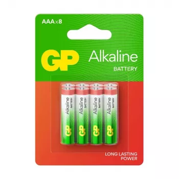 Šarminės AAA baterijos GP Long Lasting Power 1,5 V, pakuotė 20