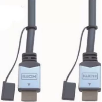 HDMI laidas e+p HDMI 401/5 5m A tipo juodas