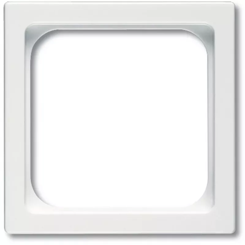 Wall plate cover plate screwless Busch-Jaeger 1746/10-84 White, 63×63 mm, window 51×51 mm
