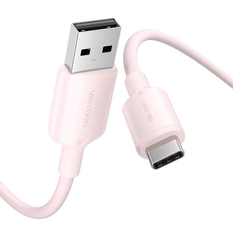 USB 2.0 laidas Vention CTQPH — USB A į USB-C, duomenų perdavimas